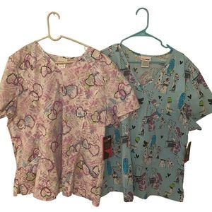 Set of NWT Scrubstar Tops